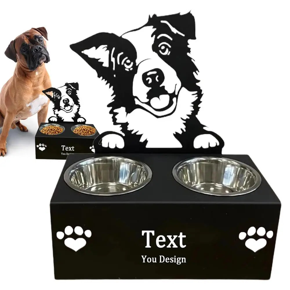 Pet Dog Bowls Novelty Detachable Feeding Bowl Holder Funny Portable Dog Bowls Creative Pet Feeding Bowl for Feeding Dogs Puppies