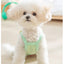 Sweet Flower Decorate Puppy Summer Clothes Breathable Unisex Small Chihuahua Pet Cat Vest Walking Leash T Shirt for York Dogs