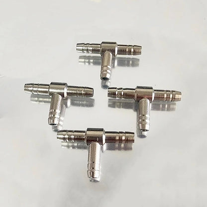 Stainless Steel Air Splitter Valve Aquarium Fish Tank Air Pump Flow Splitter Distributor Pump Valve Tap Lever Control 3WayOutlet