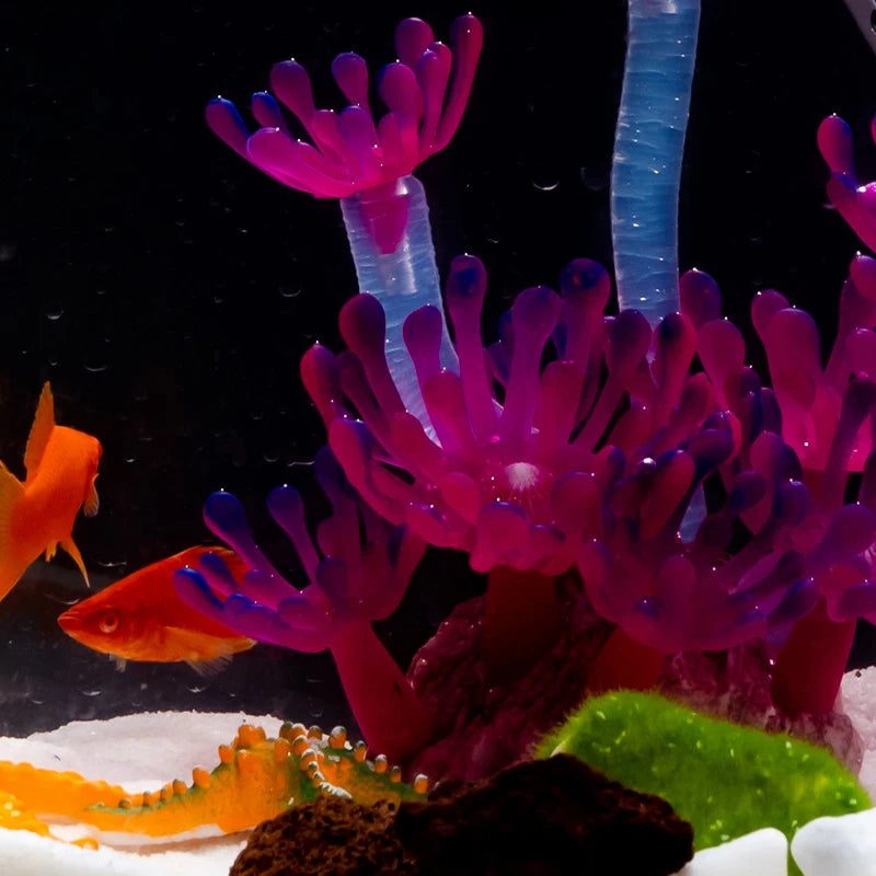 Artificial Underwater Coral  Aquarium Fish Tank Simulation Decoration Aquarium Backgrounds Plants Water Grass Accessories Home