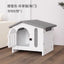 Dog Kennel Indoor and Outdoor Ventilation and Breathable Easy To Install Easy To Clean Thickened Not Deformed Luxury Pet Villa