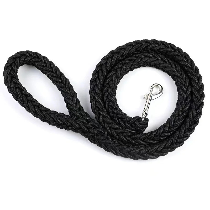 130cm Strong Nylon Dog Leash, Durable Braid Lead Rope for Small Medium Large Dogs Training Walking Pet Accessories