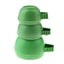 3Pcs/Set Green Plastic Parrot Mini Food Water Bowl Feeder Plastic Birds Pigeons Cage Sand Cup Feeding Tool Accessory