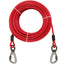 Double-headed Dog Tie Out Cable Leash, Long Steel Wire Rope, Outdoor Dogs Straps, Adjustable Running Rope Supplies