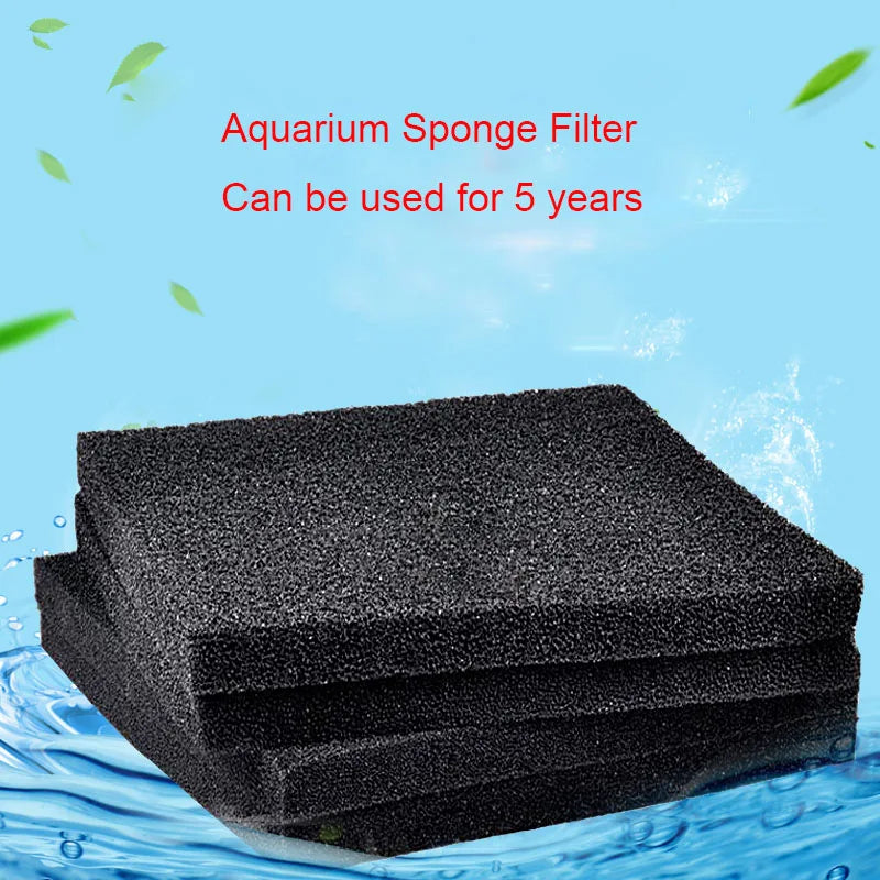 Aquarium Filter Fish Tank Shrimp Pond Air Pump Skimmer Biochemical Sponge Filter Aquarium Filtration Filter Aquatic Pets Product