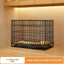 Dog Cage Small Dog Indoor Folding with Toilet Teddy Bigbear Medium Dog Corgi Border Pet Kennel