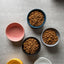 Ceramic bowl, cat bowl, dog bowl, pet bowl, slanted mouth, high foot protection, cervical spine, dog, cat, food bowl, pet suppli