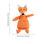 Cute animal shape plush dog toys Bite resistant teeth interactive pet supplies