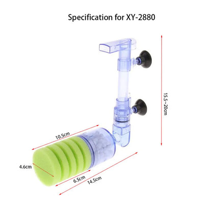 Aquarium Filter for Aquarium Fish Tank Air Pump Skimmer Biochemical Sponge Filter Aquarium Bio Filter Filtro Aquario Highquality