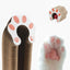 Cardboard Cat Toy Foldable Cat Scratcher Cardboard With Ball Kitty Scratching Post Cat Ball Track Accordion Toys cat toy