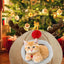 Christmas Winter Cat Cave Bed Dog Tent Christmas Reindeer Tent Washable Removable Cushion for Indoor Small Dogs And Cats