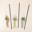 Cat Toy Cat Teaser Sticks Pussy Cat Stick Hair Ball Cat Bite Interactive Toy Replacement Head Pet Supplies