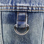 Pet Dog Denim Jacket Dark Wash Sleeveless Towable Jeans Vest Coat for Small Medium Dogs Cat Puppy Spring/Autumn Clothes Apparel