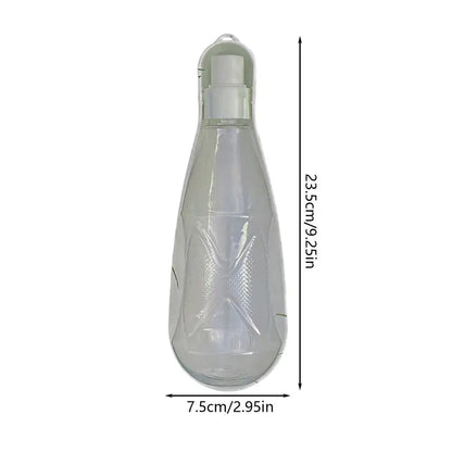 450ml Dog Water Bottle Dispenser Water Bottle Containers for Dogs Puppy Water Leak Proof Drinking Dispenser for Hiking Outdoor