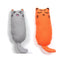 Rustle Sound Catnip Toy Cats Products for Pets Cute Cat Toys for Kitten Teeth Grinding Cat Plush Thumb Pillow Pet Accessories