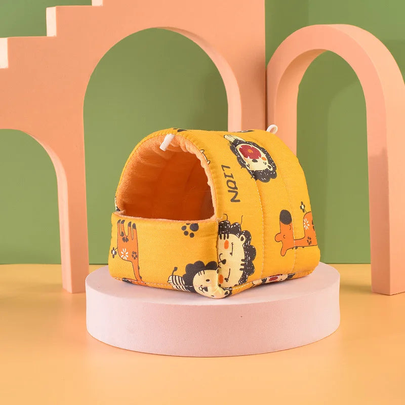 Rodent Hammock Guinea Pig Bed Hamster Bed Rodents Ferret Hammock Guinea Pig Accessories Chinchilla House Pet Guinea Pig Goods
