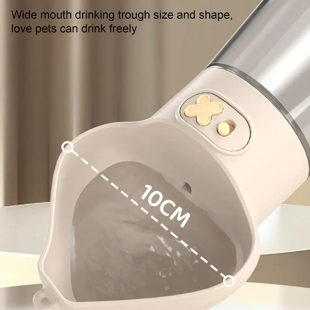 Pet Travel Water Dispenser Portable Puppy Water Bowl Dog Water Container Pet Water Dispenser With Food Container For Dog Cats