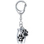 Pets Urn Keychain Paw Print Keyring Cremation Ashes Pendant Cat Cremation Jewelry Pendant Dog Paw Print Keepsake for Cats Dogs