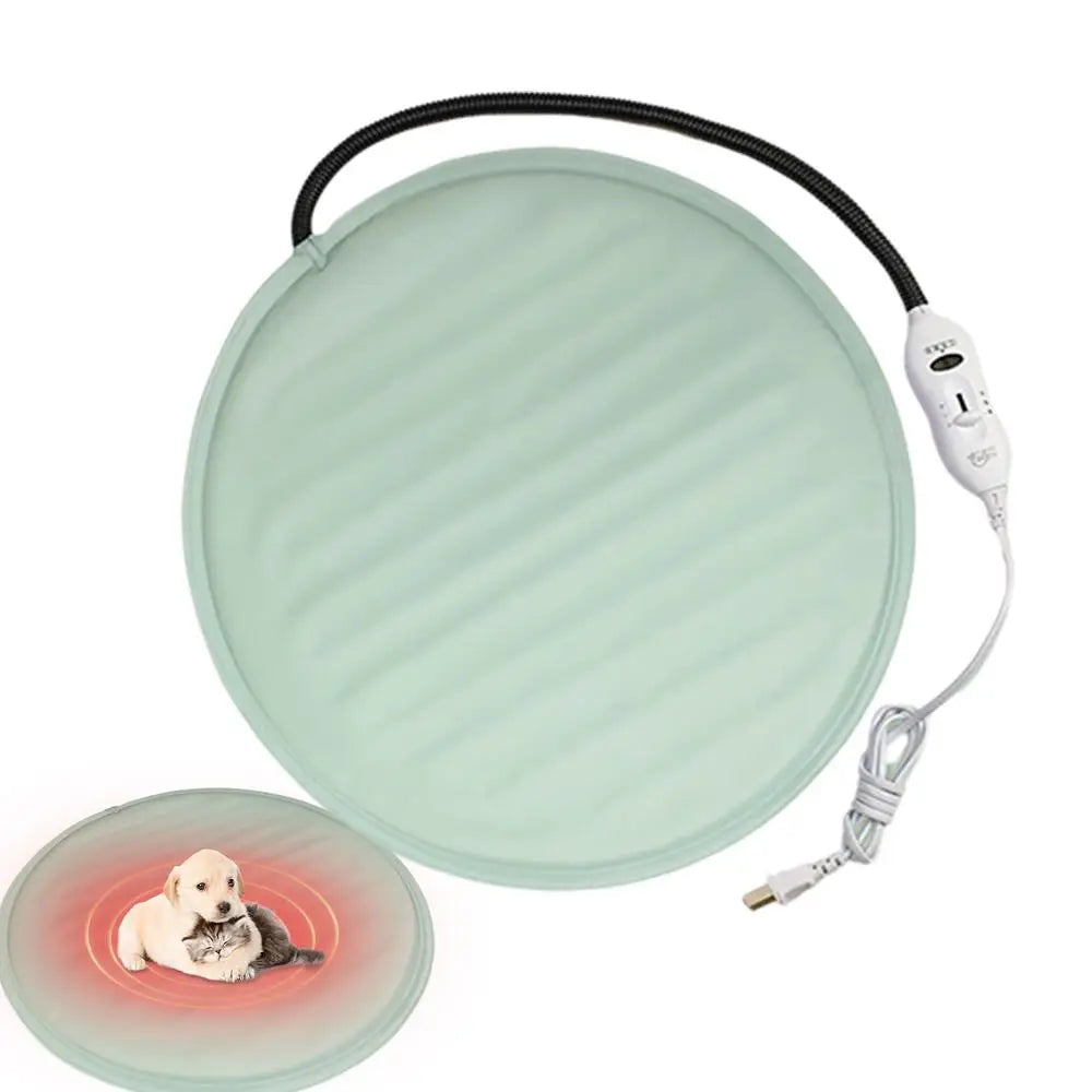 Pet Warming Pad, Indoor Pet Beds, Auto Temperature Control, Heated, Chew Resistant, Anti Slip Cat Pad, Winter for New Born Puppy