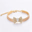 Adjustable Crystal Pet Necklace Cute Rhinestone BowTie Dog Collars Kitten Puppy Jewelry Necklace Photo Props for Small Animals