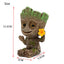Cute Tree Man Figurine Aquarium Decoration With Air Bubble Driftwood Statue Multifunction  Fish Tank Background Ornament Shelter