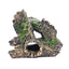 Artificial Aquarium Decoration Resin Tree Root Aquatic Fish Tank Ornament Decor Tree Hole Crystal Shrimp Dodge Breeding House