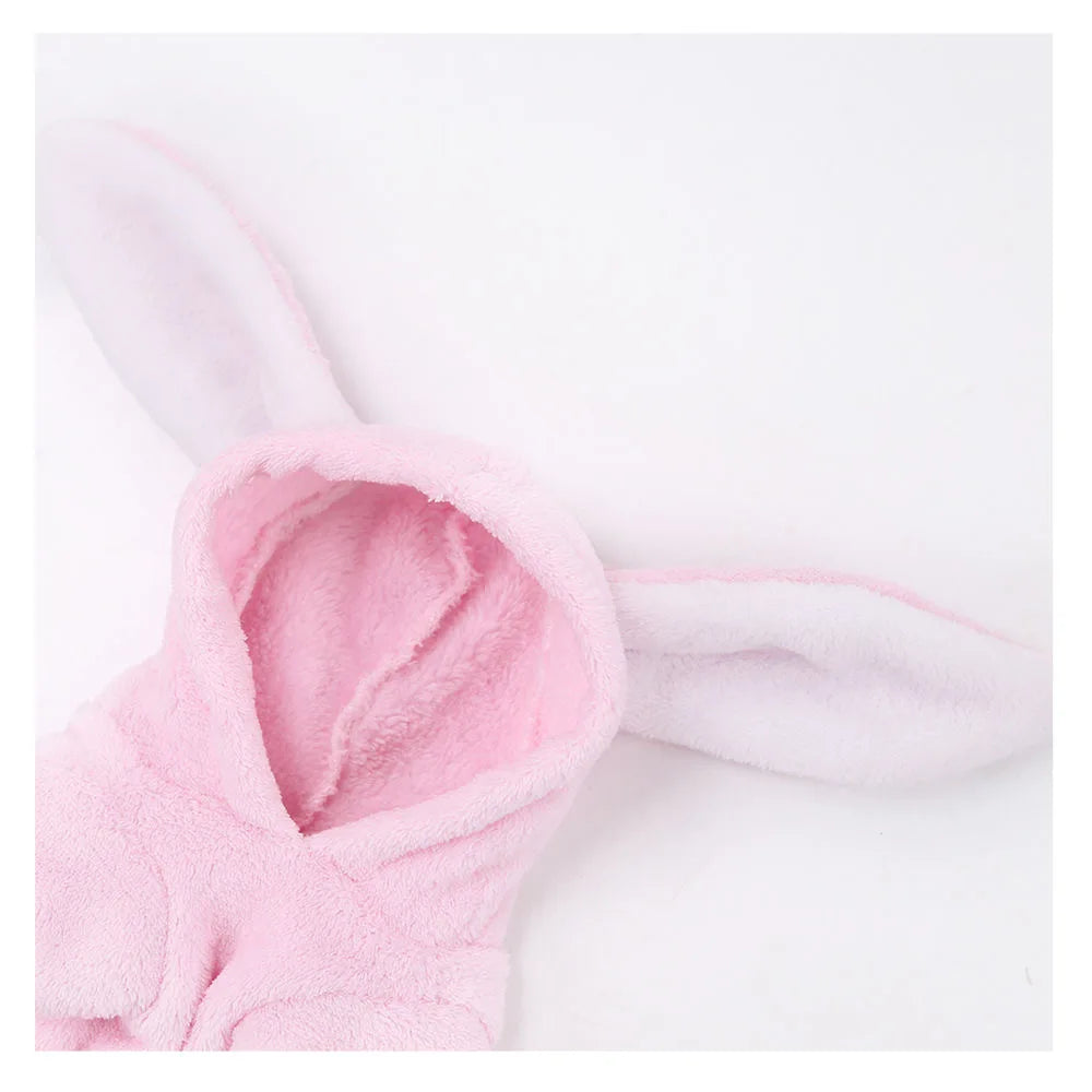 pawstrip Small Dog Clothes Warm Winter Pet Dog Jumpsuit Puppy Fleece Hoodie Chihuahua Small Medium Dog Warm Outfit Kitten Jacket