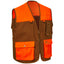 Bassdash Unisex Upland Game Field Water-Resistant Bird Hunting Vest with Multi Pockets Brown/Orange Men Women FV11