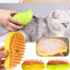 Dog Cat Steamy Brush Steam Brush Electric Sprayer for Massage Pet Grooming tool Shedding 3 in 1 Electric Sprays Massage Combs