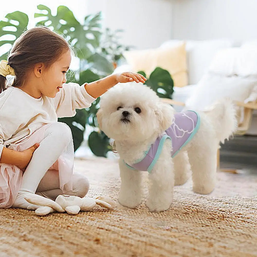 Female Dog Clothes Breathable Soft Dog Shirt Comfort Cooling Vest For Dog Small Dog Shirt Chihuahua Clothes For Daily Wear