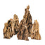 Natural Aquarium Decoration Stone Rockery Landscaping Fish Tank  Porous Pine Stone Beautiful Landscape Good for Plants Growth