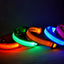 Nylon LED Night Safety Flashing Glow In The Dark Dog Leash Dogs Luminous Fluorescent Pet Dog Collar