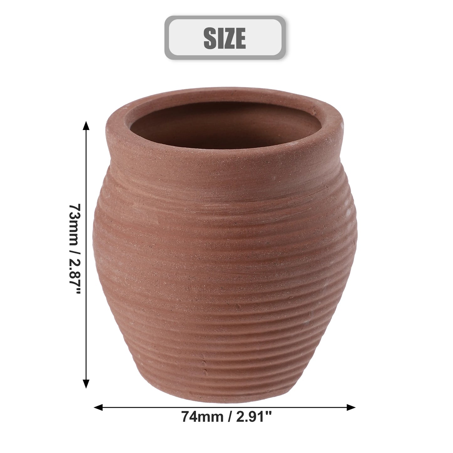 UXCELL Fish Tank Hideaway Rock Cave Ceramic Aquarium Decoration Fish Shrimps Shelter Pet Pottery House Canister Accessories