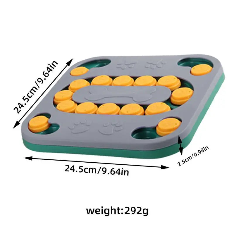 Dog Food Puzzle Feeder Puppy Treat Toy Food Dispenser Interactive Dog Toy Slow Feeder For IQ Training Treat Dispensing Aid Pets