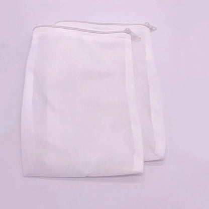 Fine Hole Filter Net Bag Mesh Bag Acquarium Pond For Bio Ball Carbon Media Functional Aquarium Fish Tank Isolation Bags 2/5/10Pc