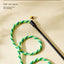 Simulation Feather Interactive Cat Toy Satin Ribbon Bell Cat Stick Toys Kitten Playing Teaser Wand Toy Cat Supplies Accessories