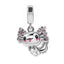 New 925 Silvering Disney Cute Bird Tiger Duck Dog Rabbit Salamander Charm Bead fit Original Bracelet Trinket DIY Women Jewelry
