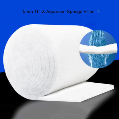 120x30x0.5cm Super Thin  Aquarium Filter Super Biochemical Filter Cotton Sponge for Aquarium Fish Tank Bio Cotton Foam Skimmer