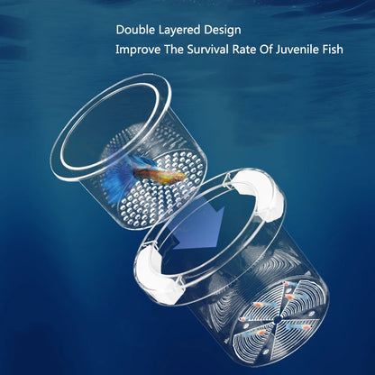 Floating Fish Breeding Isolation Box Aquarium Breeder Feeder Plastic Fish Tank Hatching Incubator Aquarium Hatchery Accessories