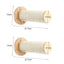 Cat Climbing Shelf Wall Mounted Four Step Stairway With Sisal Scratching Post For Cats Tree Tower Platform Jumping Pet Furniture