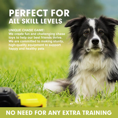 Interactive Dog Toys, Lure Course Machine for Dogs, Agility Training Equipment for Dogs, Pet Chase Toys,