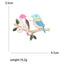 Enamel Bird Brooches for Women Rhinestone Sparrow Pins Magpie Badge Office Party Friend Gifts Accessories