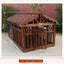 Manufacturer spot outdoor dog house wooden dog villa bite-resistant kennel rain-proof kennel can be customized dog house pet ca
