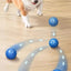 Pet Toy Ball Automatic Moving Dog Toy Ball Smart USB Jumping Rotating Interactive Dog Chew Toy Ball for Puppy Ball Toy