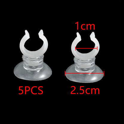 UXCELL Aquarium Suction Cup For 5/10/11/12.5/16/20/29mm Air Line Pipe Tube Wire Holder Used Sucker Fish Tank Pump Accessorie