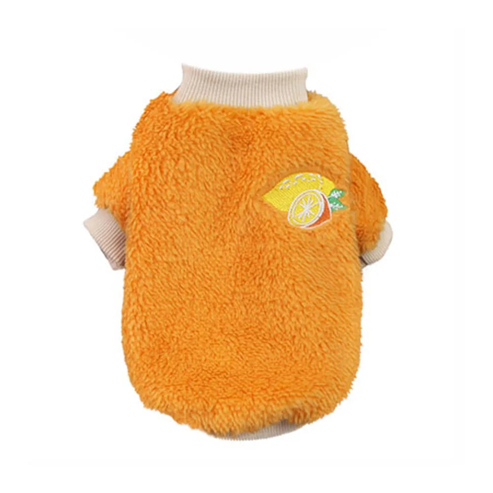 Soft Fleece Pet Dog Clothes For Small Medium Dogs Cats Warm Winter Dog Coat Jacket Puppy Cat Clothing Chihuahua Sweater Hoodies