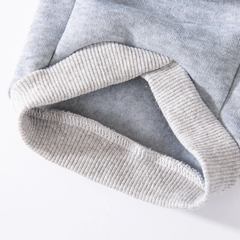 Winter Clothes for Dogs Pet Warm Dog Hoodies Letter Pullover Dog Coat New Cat Clothing Chihuahua French Bulldog Puppy Sweatshirt