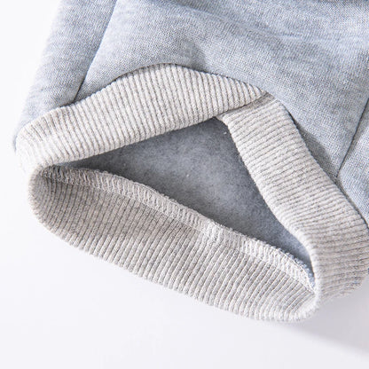 Winter Clothes for Dogs Pet Warm Dog Hoodies Letter Pullover Dog Coat New Cat Clothing Chihuahua French Bulldog Puppy Sweatshirt