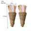 Natural Straw Rope Carrot Hamster Molar Chew toy Small Pets Toys For Hamster Rabbit Grinding Products Gnaw Toy Supplies New