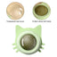 Catnip Wall Toys Rotatable Catnip Lickable Ball Cat Toys Kitten Chew Toys Teeth Cleaning Cat Bite Toy for Indoor Cats